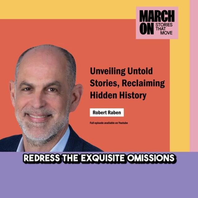 Our Founder Robert Raben shares the incredible origin story of March On! 

From its inception, March On has been a platform for justice, using the power of collective action to continue the fight for equality in the modern era. In the ‘Historical Drama with The Boston Sisters’ podcast, Robert delves deep into the motivations, challenges, and successes that led to the creation of this vital movement, and how it continues to inspire change today.

Robert discusses elevating untold stories, reclaiming hidden history, and the life of Bayard Rustin.

Check out more of the discussion here: https://www.youtube.com/watch?v=GH-itHzcaHg 

#MarchOn #StoryTelling #CivilRights #Justice #StoriesThatMove